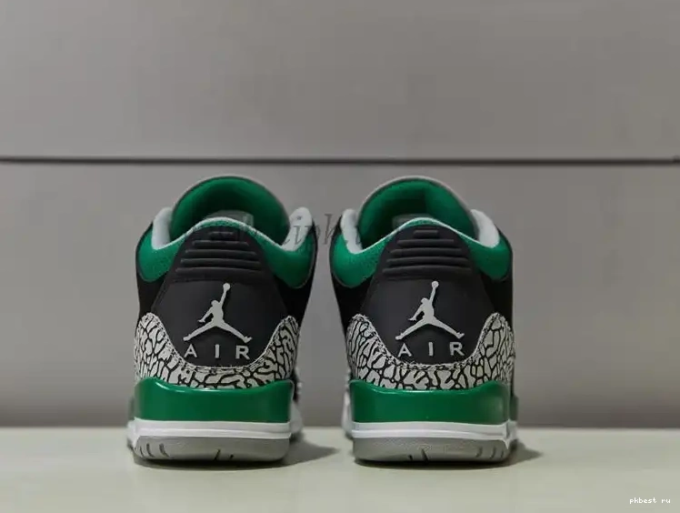 Materials Retail Retro Ready Green Ship Pine GOD PK Jordan 3 to 0603
